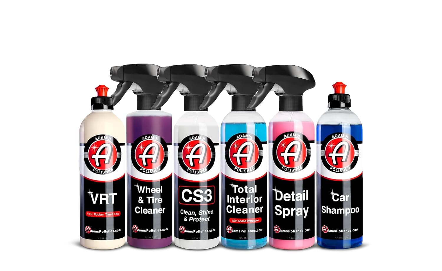Adam's Essential Car Wash Kit (6-Item) - USA Made Auto Detailing Car Care Cleaning Kit for Car & Truck Lovers, Dads, Moms and DIYers - Our Products