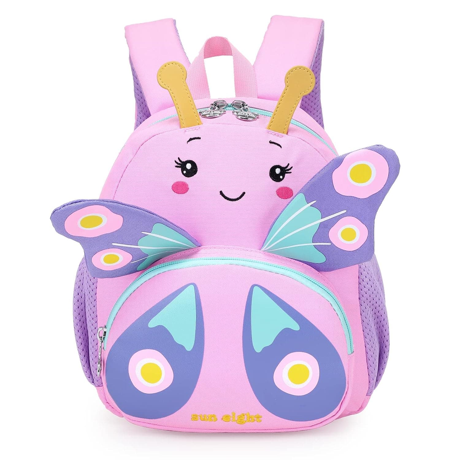 SUN EIGHT Preschool Backpack Toddler for Girls Animal Waterproof Kids Backpack 3D Cartoon School Bag for Baby Girl Boy 1-5 Years
