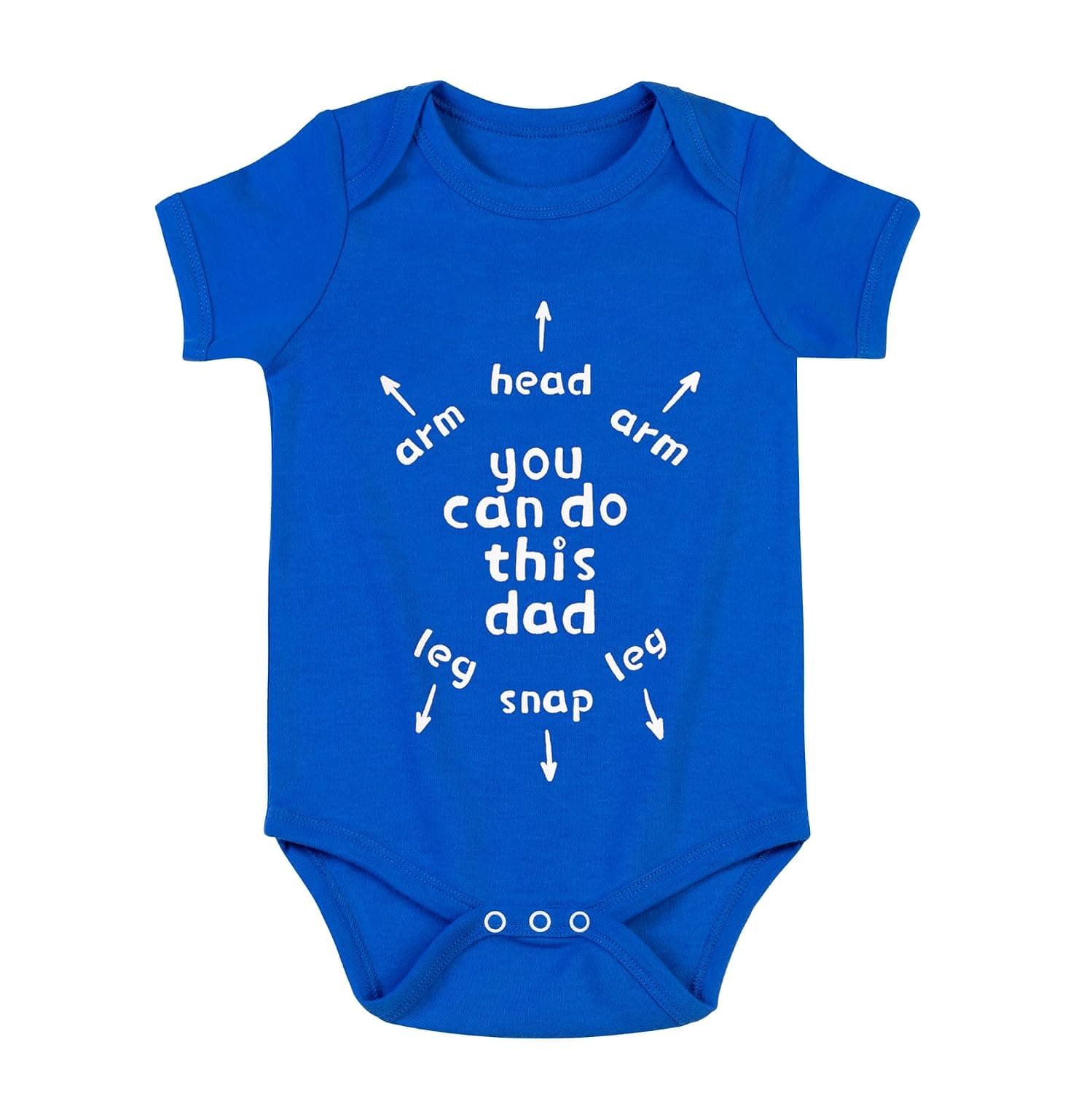 Cnins Funny Themed Infant Baby Clothes for Wild One Birthday & Cute Newborn Onesie for Daddy Baby Matching Outfits