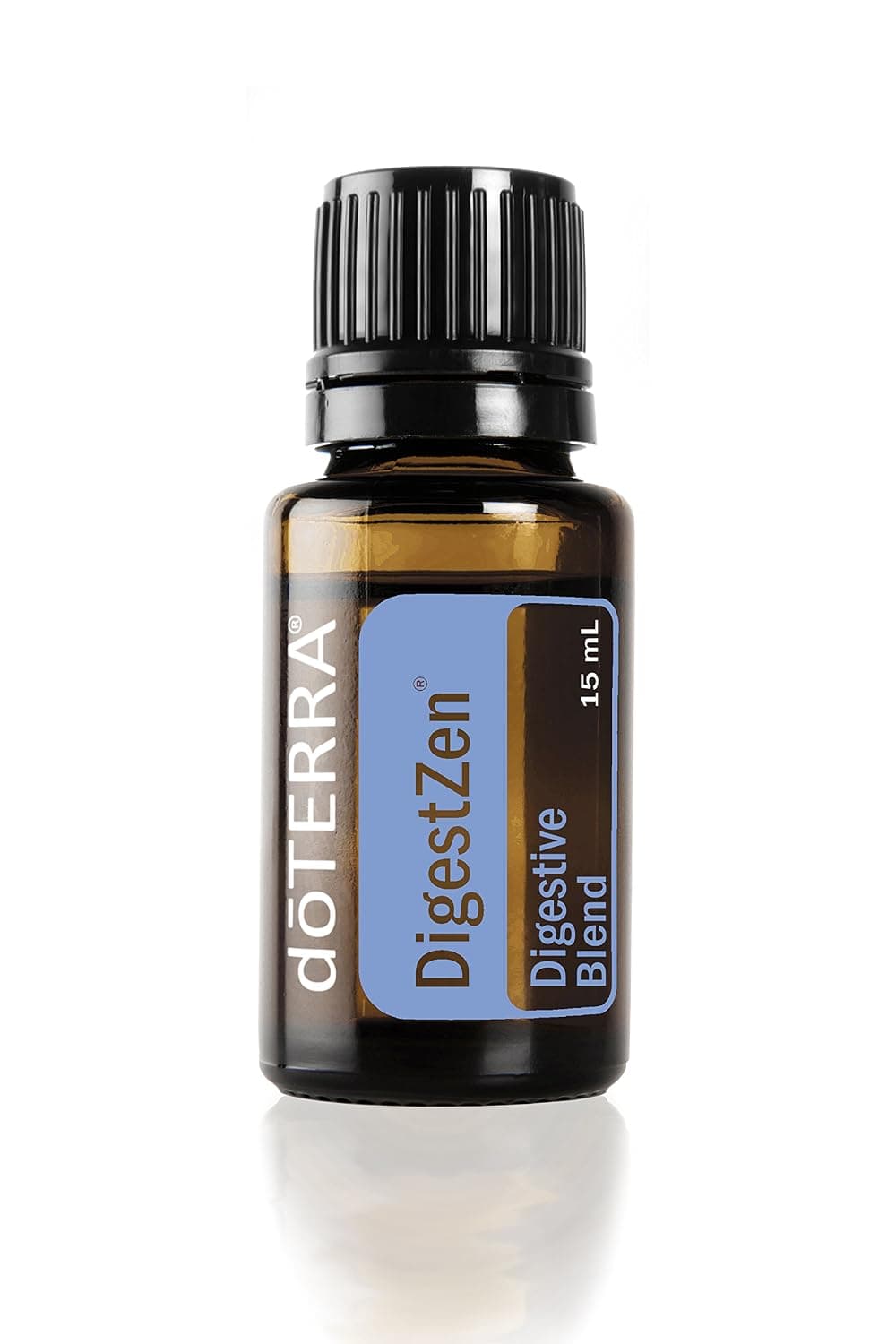 doTERRA DigestZen 15ml - Pure Essential Oil Digestive Blend with Peppermint, Ginger and Other Natural Oils to Help Reduce Gas, Indigestion and Upset Stomach