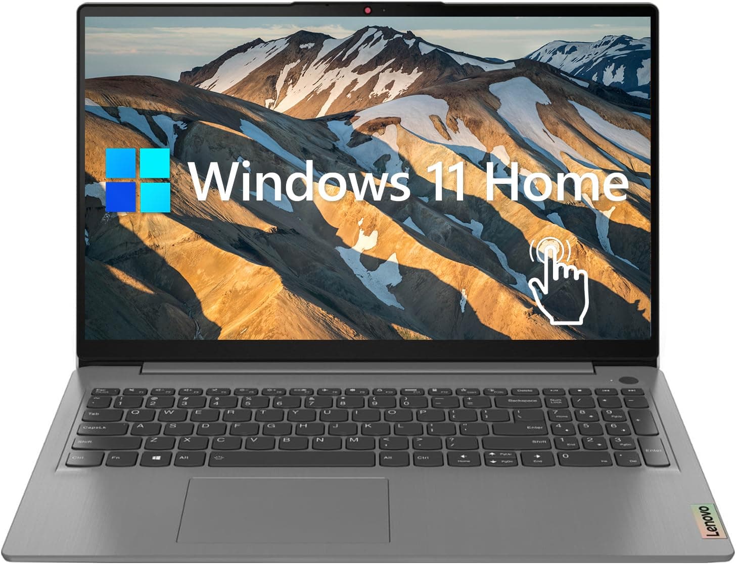Lenovo IdeaPad 3 14" FHD Screen, Intel Core i7-1165G7 Processor, 12GB DDR4 RAM, 256GB PCIe SSD, Webcam, Fingerprint Reader, HDMI, SD Card Reader, Wi-Fi 6, Windows 11 Home, Grey
