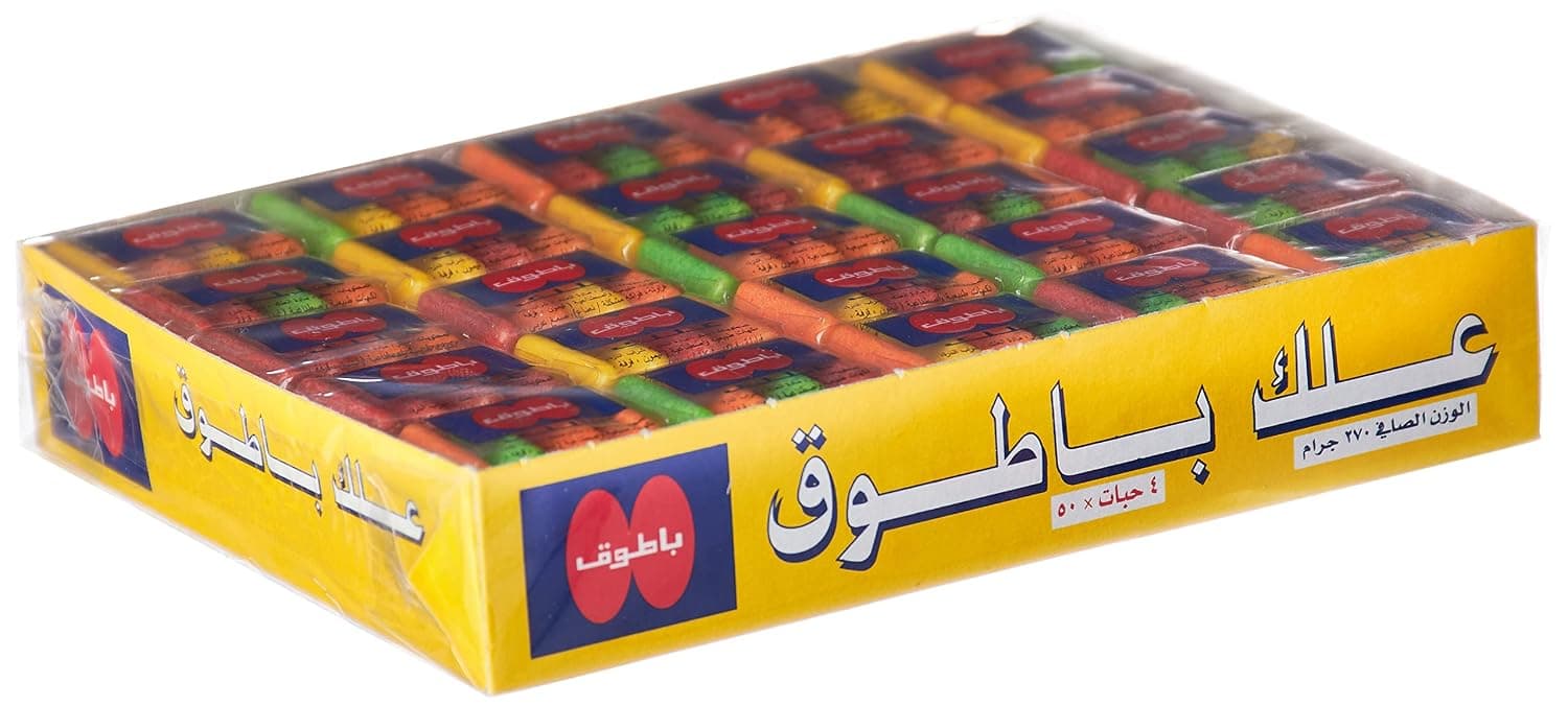 Batook 5 Sticks Ponty Chewing Gum, 270g - Pack of 1