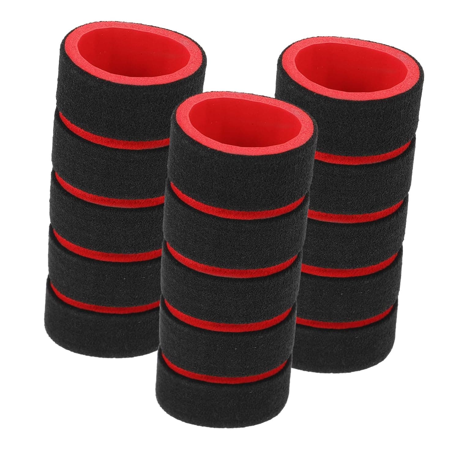 HANABASS 3pcs Anti-slip Sponge Handlebar Grips for Pull-up Bars Non-slip Cover Sleeves for Indoor Gym Bars Protective Fitness Accessories for Workout Stability and Equipment Longevity
