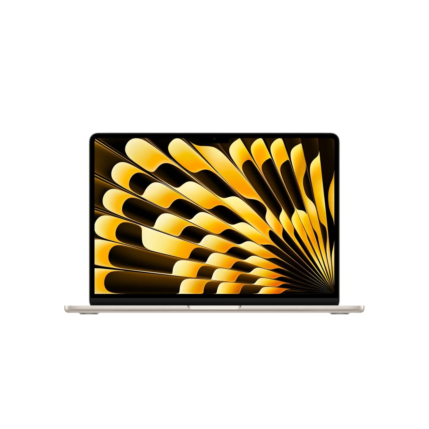 Apple 2025 MacBook Air (13-inch, Apple M4 chip with 10-core CPU and 10-core GPU, 24GB Unified Memory, 512GB) - Starlight;English