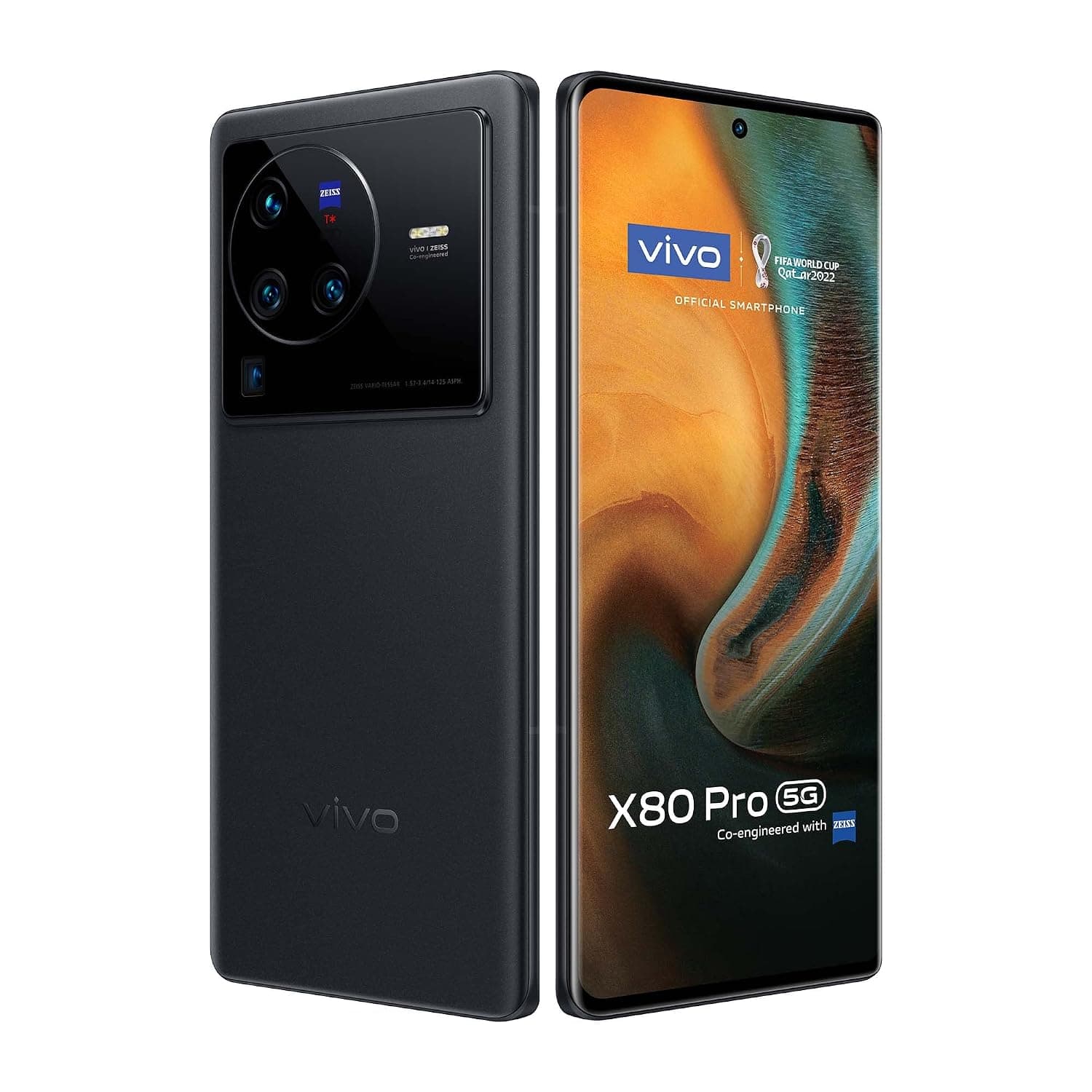 Vivo x80 pro dual sim cosmic black 12gb ram 256gb 5g with gift tws2e earbuds