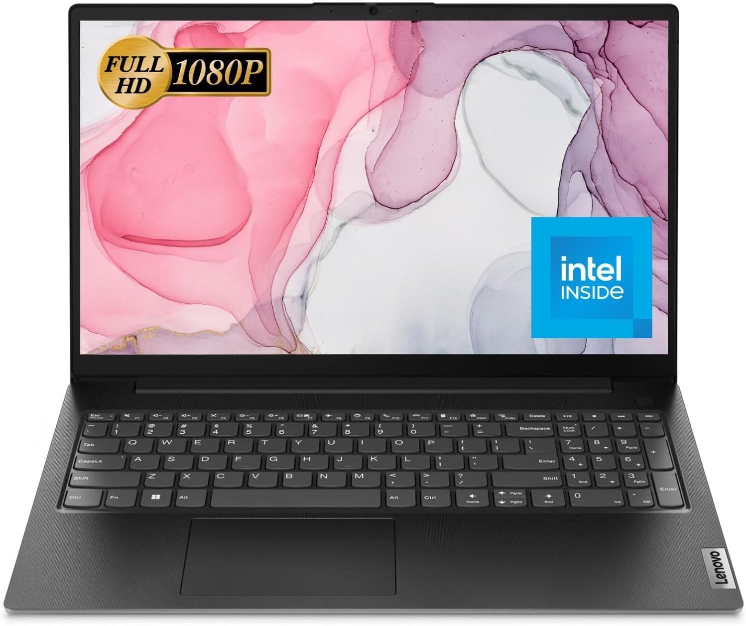 Lenovo V15 G2 Laptop, 15.6" FHD Screen, Intel Dual-core Processor, 32GB RAM, 1TB SSD, Webcam, HDMI, Wi-Fi, Windows 11 Home, Black