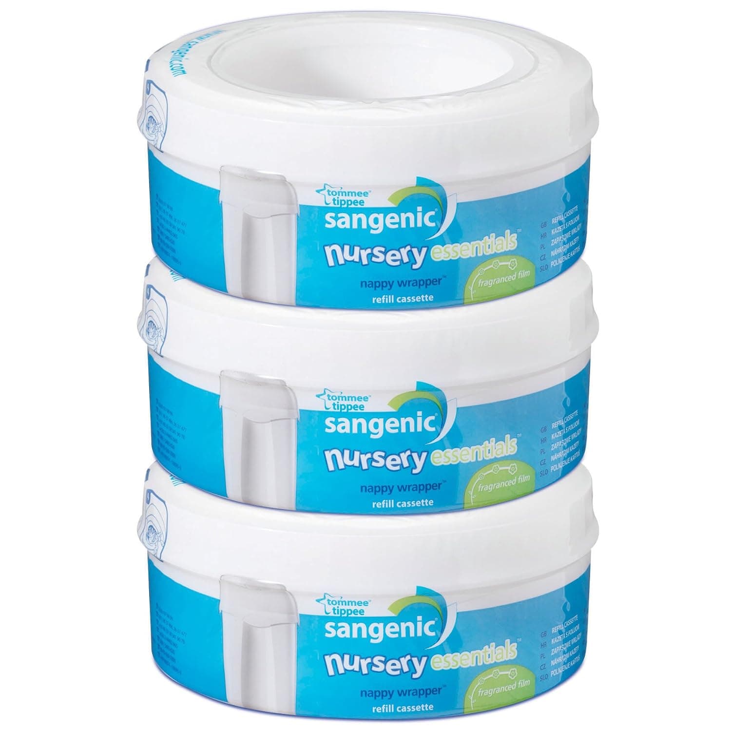 Sangenic Nursery Essentials 0+ Months Cassettes (3-Pack)