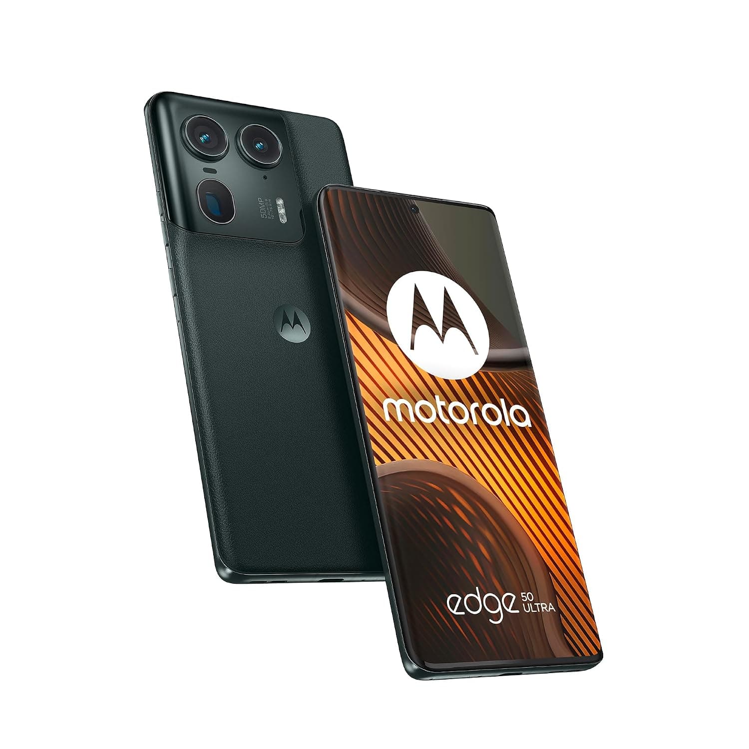 Motorola Edge 50 Ultra DUAL-SIM 1TB ROM + 16GB RAM (GSM Only|No CDMA) Factory Unlocked 5G Smartphone (Forest Grey) - International Version