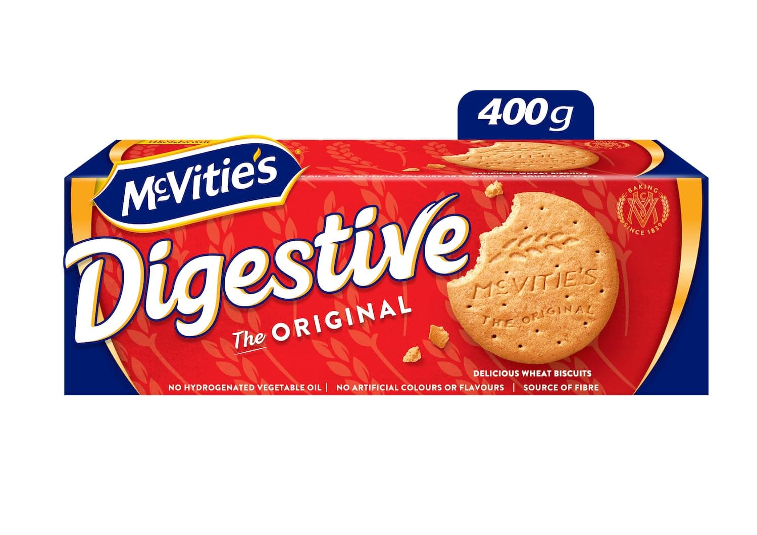 Mcvities Original Digestive Biscuits, 400G - Pack of 1