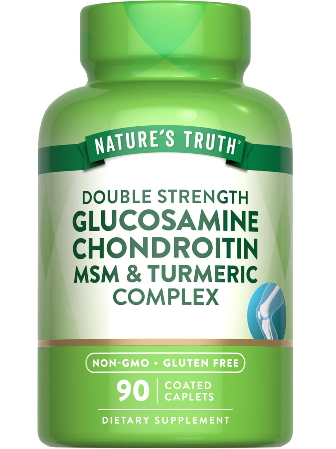 Nature's Truth DS Glucosamine Chondroitin MSM Complex 90 Tablets