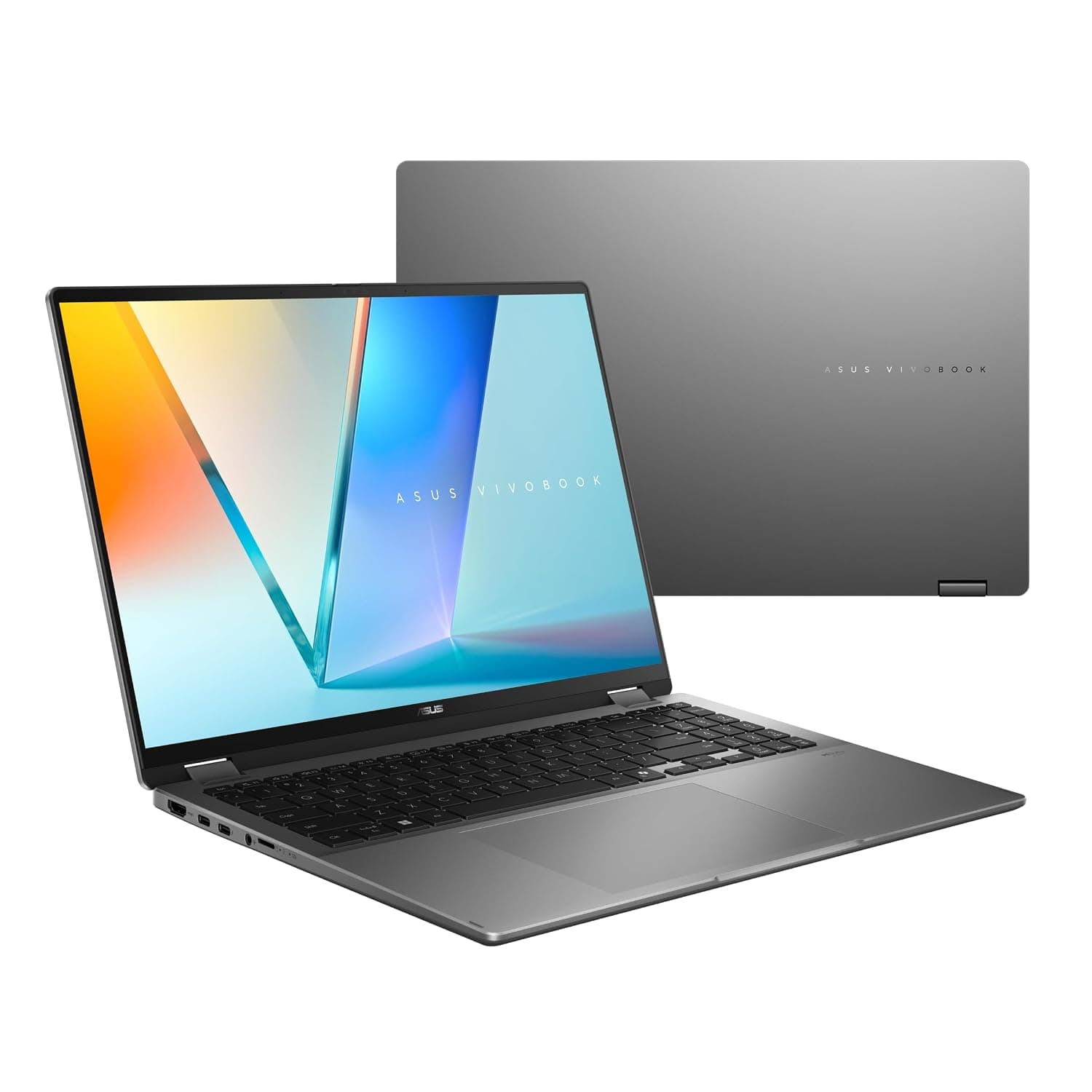 ASUS Vivobook 16 Flip Laptop (2026), Copilot+ PC, 16” 16:10 WUXGA OLED Touch Display, Intel® Core™ Ultra 7 256V Processor, Intel® Arc™ Graphics, 16GB RAM, 512GB SSD, WiFi 7, Windows 11 Home
