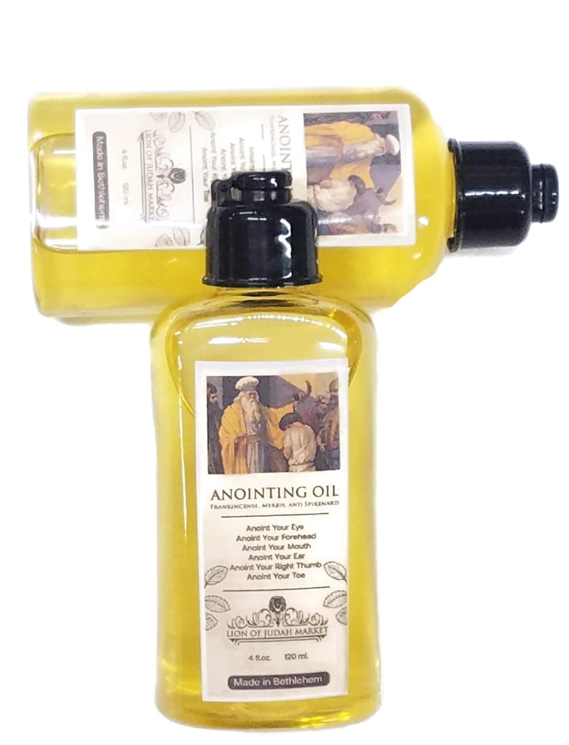LION OF JUDAH MARKET/Bethlehem Gifts TM Anointing Oil - 120ml