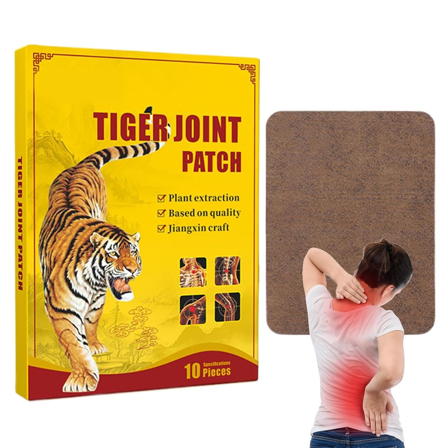 Joint Patches,10 Count Heating Health Care Sticker,Warming Patches | for Women Men Running Basketball Workout Outdoor Activities Sports Training Post-Exercise