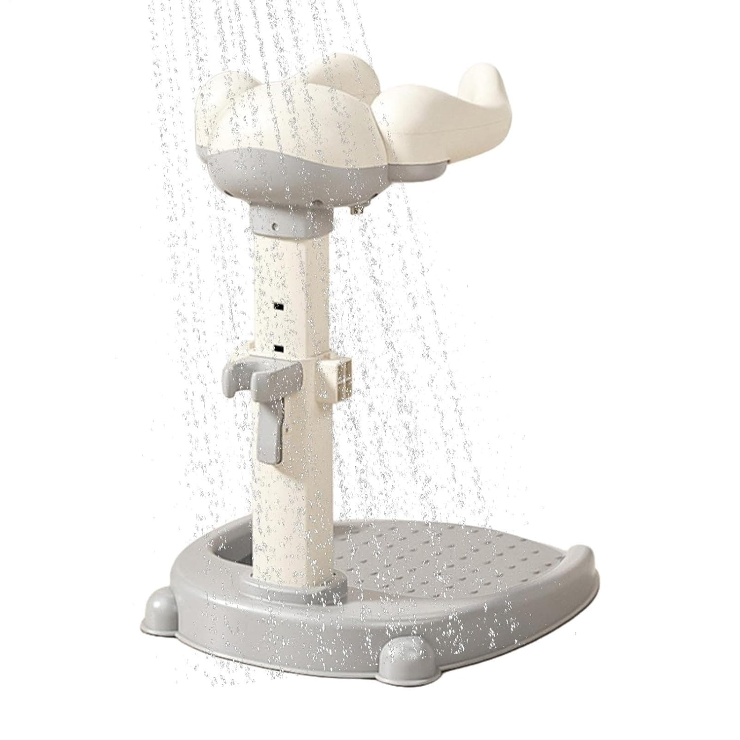 Kid Bath Stand Adjustable Holder Helper | Anti-Slip Kid Bath Standing Shower for Apartment Travel Hotel Tub Home Girls Boys