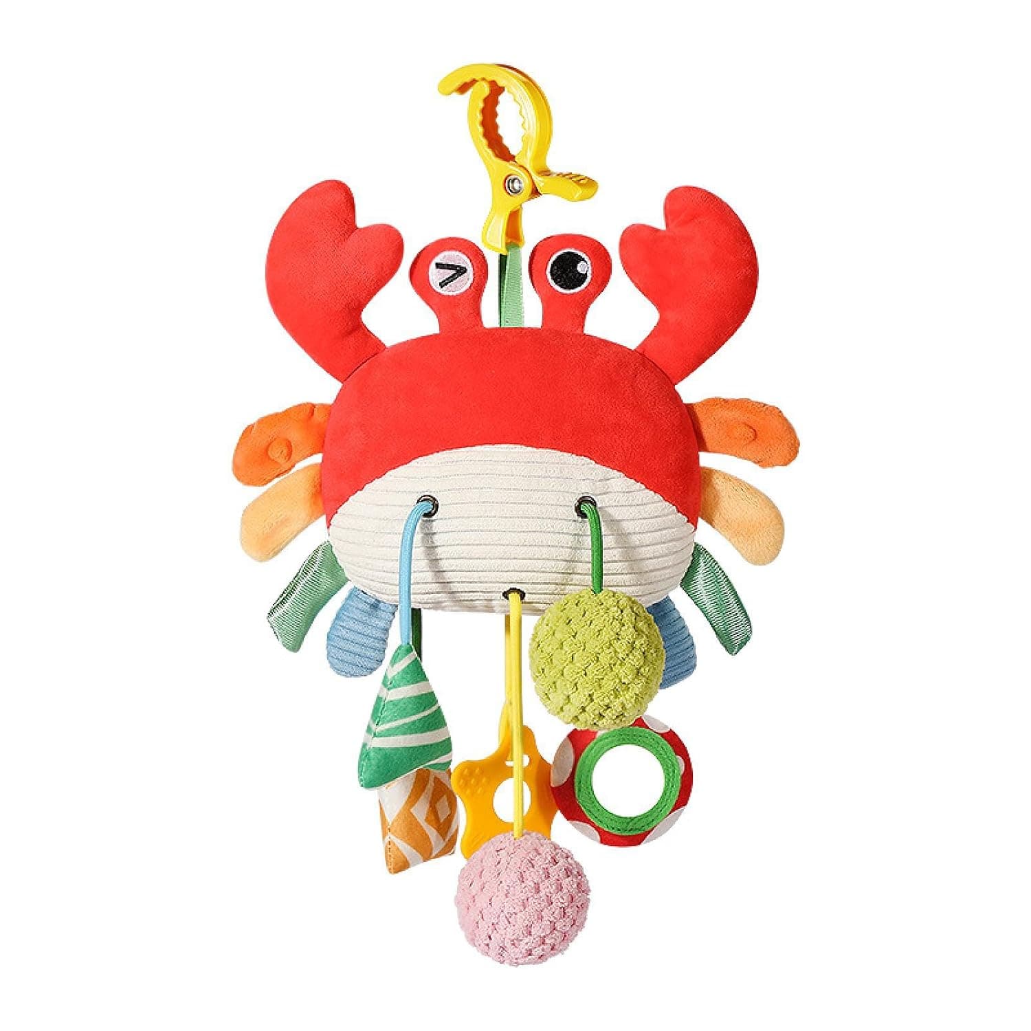 Infant Stroller Hanging Toys 0-3 Baby Fabric Drawstring, Baby Bedside Comfort Toy