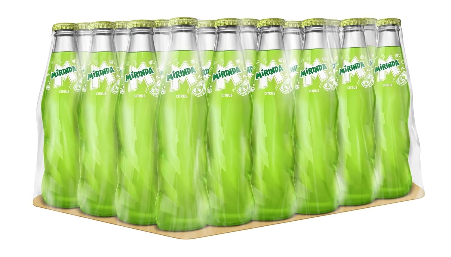 Mirinda Citrus, Carbonated Soft Drink, 24X250 Ml