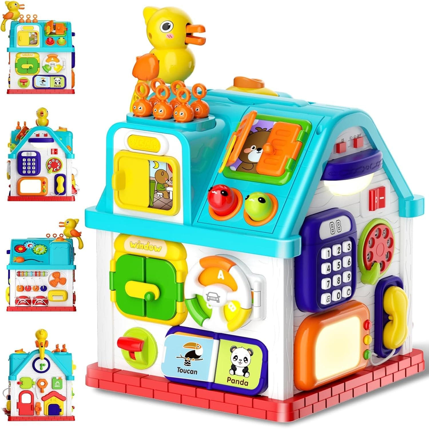Baby Toys for 1 Year Old Girl & Boy Gifts, 1st Birthday Gifts Toys for Ages 0-2, 20-in-1 Musical Learning House Baby Toys 6-12 12-18 Months, Montessori Sensory Toys for Toddlers 1-3