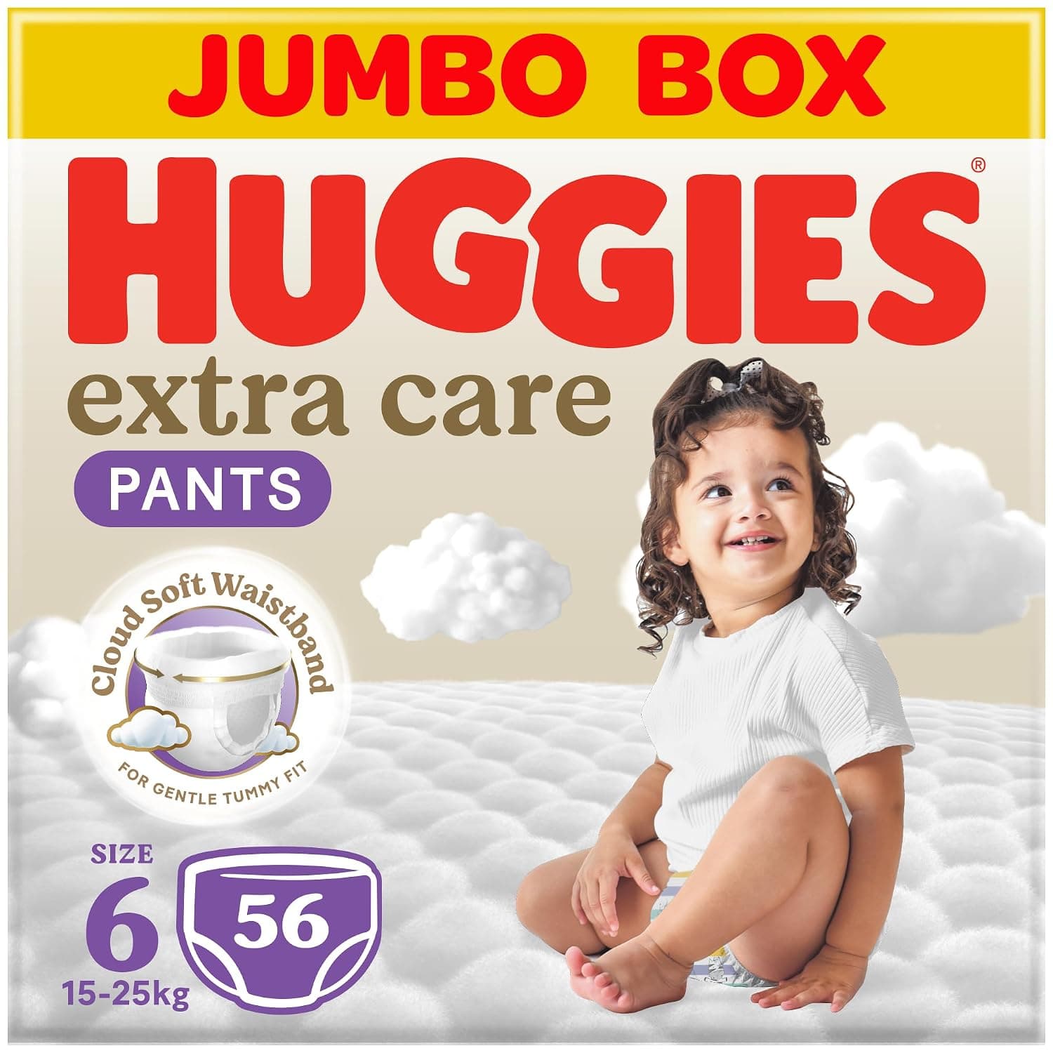 Huggies Extra Care Culotte Size 6 (15-25 KG) 56 Pants