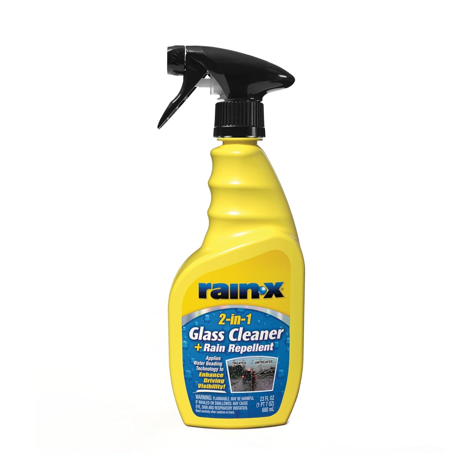 RAINX 2 In 1 Original Glass Cleaner + Rain Repellent 23 Oz, 5071268