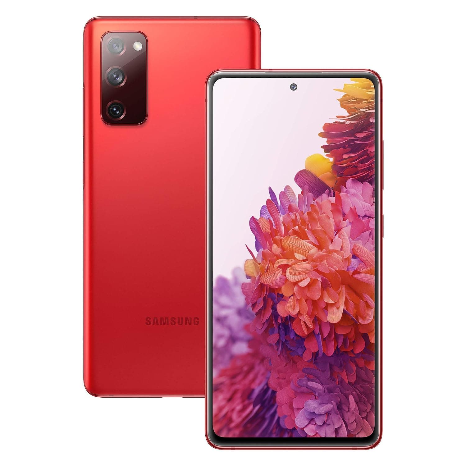 Samsung Galaxy S20 FE 5G Mobile Phone; Sim Free Smartphone - 256GB - Cloud Red (UK Version)