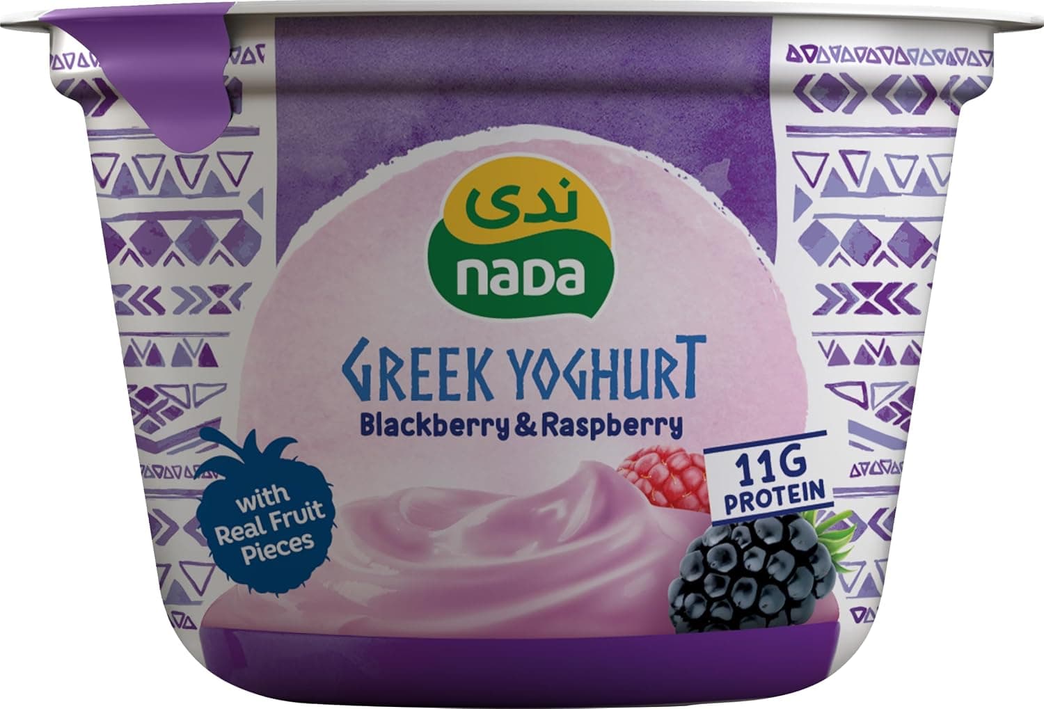 Nada Blackberry and Raspberry Greek Yoghurt 160 g
