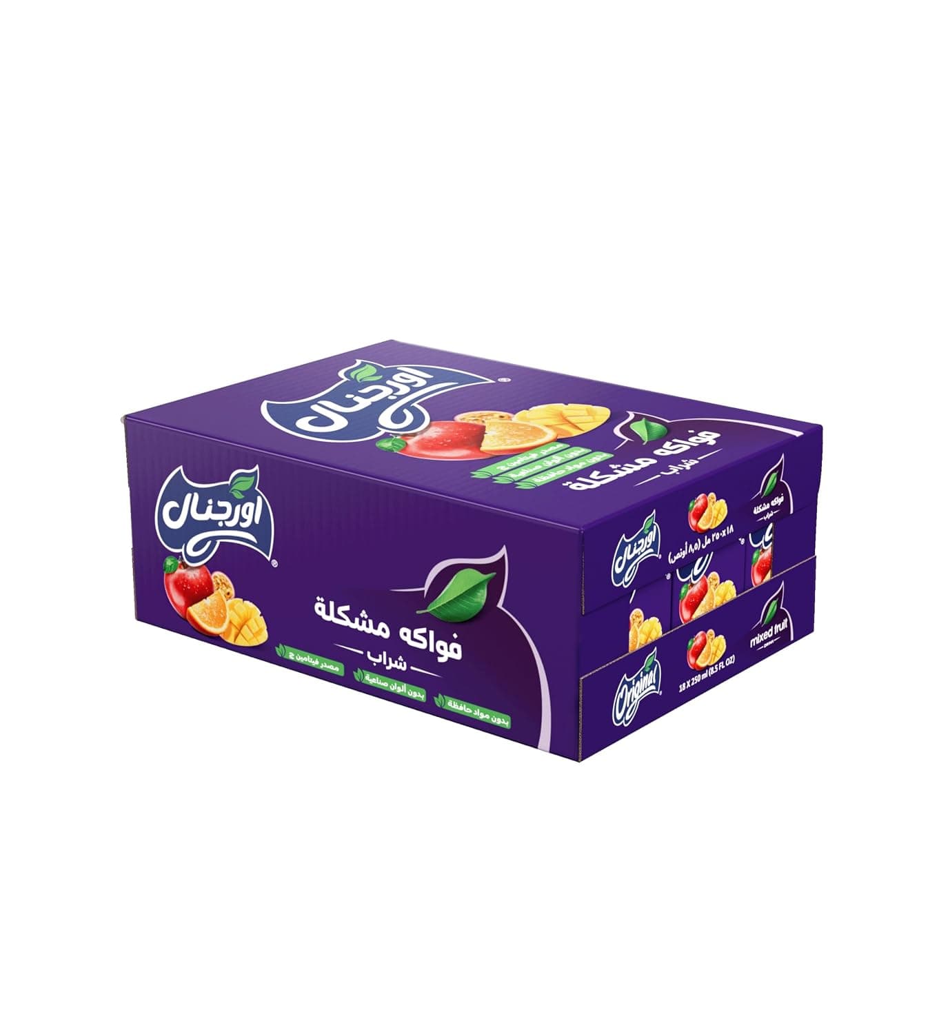 Original Mixed Fruits Flavour Drink, Tetra Pack, 18 x 250 ml