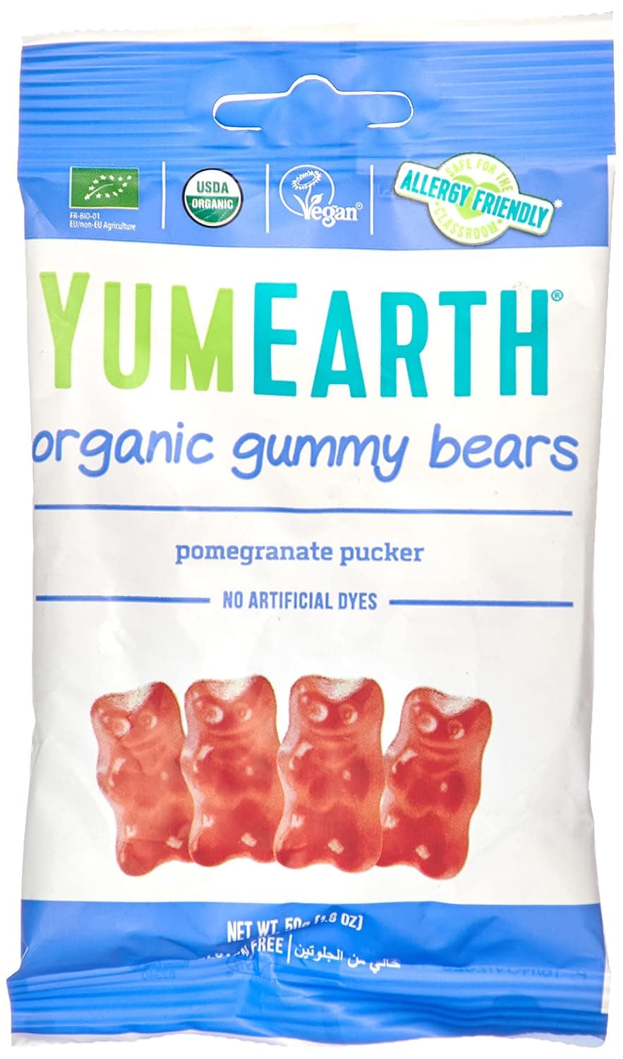 Yumearth Organic Gummy Bears, 50G - Pack of 1