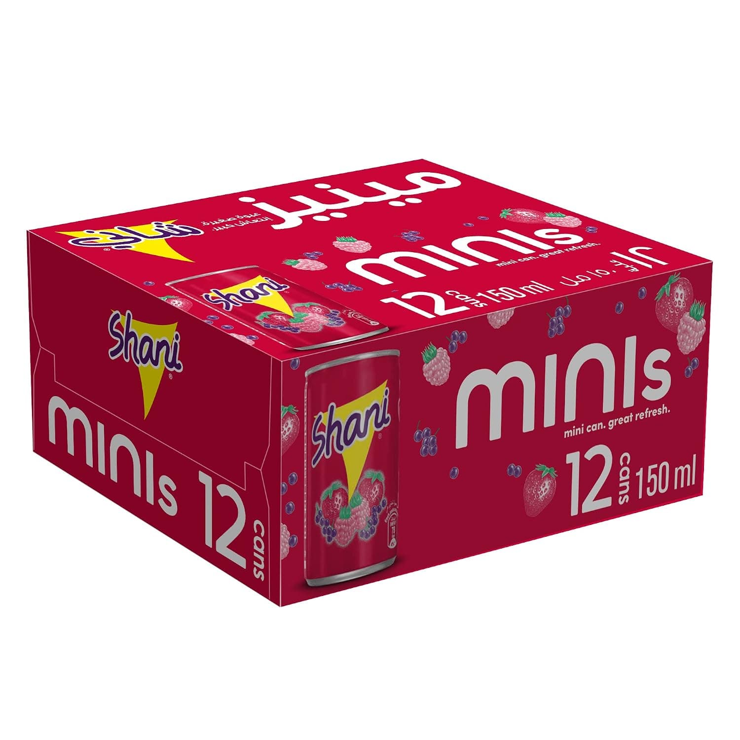 Shani Fruit Carbonated Soft Drink 12 x 150 ml