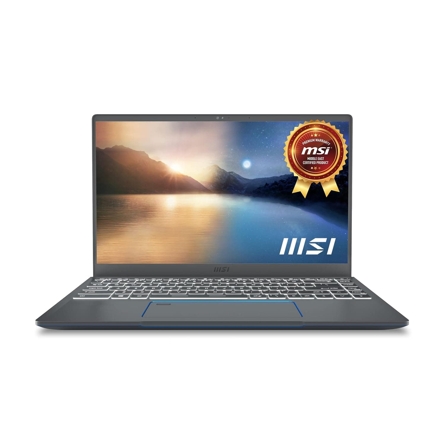 MSI Prestige 15 Ultrabook Business Laptop, Intel Core I7-1185G7, 15.6 Inch FHD Display, 1Tb SSD M.2 PCiE, 16GB DDR4 RAM, NVIDIA GeForce GTX 1650 Graphics, Windows 10 - Eng/Ar Keyboard, Carbon Black
