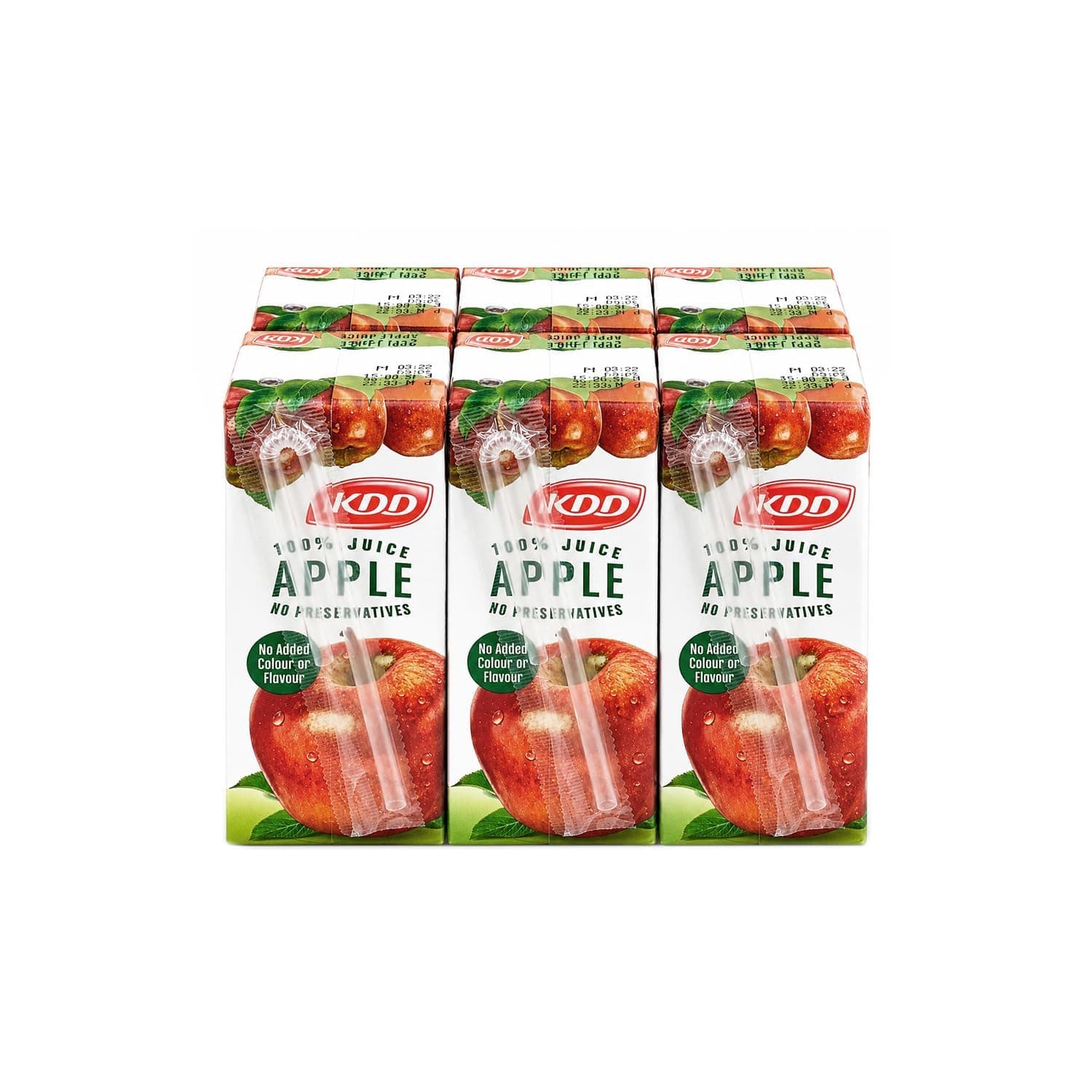 Kdd Apple Juice, 24 X 180 ml- Pack of 1