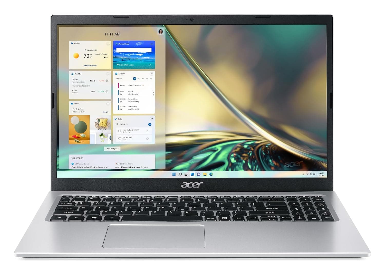 Acer Aspire 3 A315-58-74KE Slim Laptop | 15.6" Full HD Display | Intel Core i7-1165G7 Processor | Intel Iris Xe Graphics | 8GB DDR4 | 512GB PCIe Gen4 SSD | Wi-Fi 6 |
