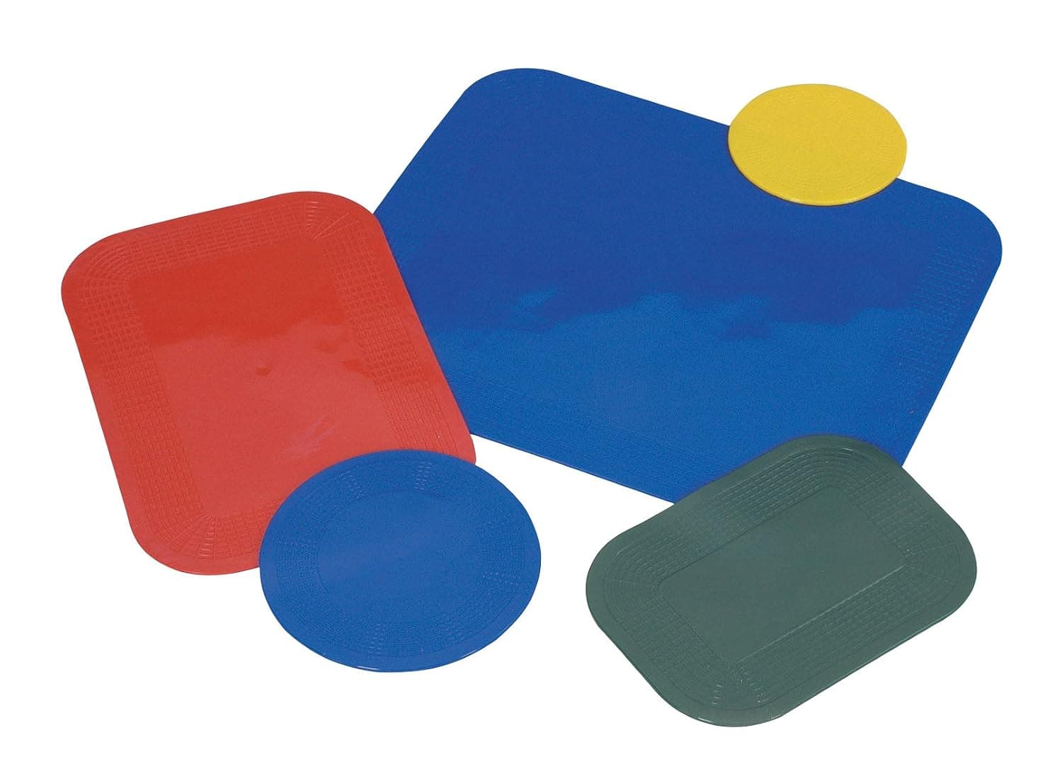 Dycem Non Slip Rectangular Pad 25 x 18 cm, Yellow, Precut Adhering Pad, Grip Assistance, Non-Toxic, Prevents Objects From Sliding or Rolling, Ideal for Cups, Plates, and Eating Utensils