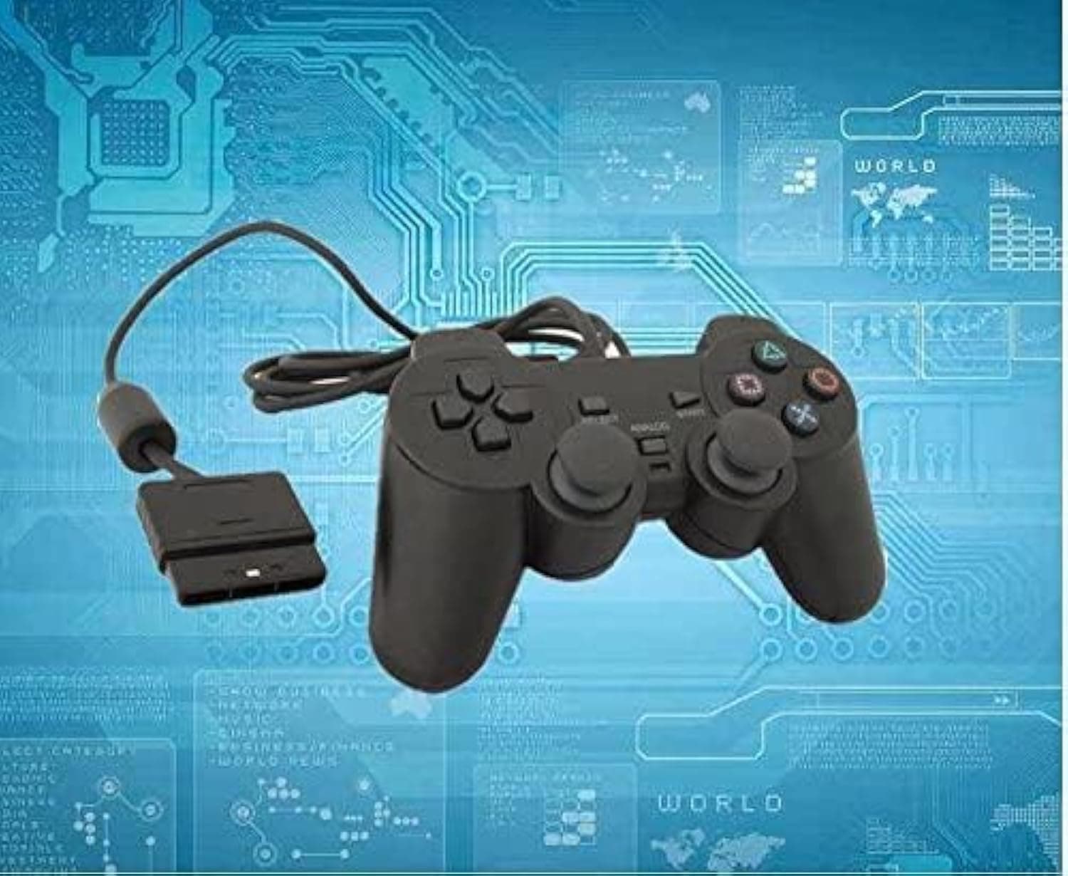 PS2 controller for PS2 Playstation 2 Wired Shock Vibration