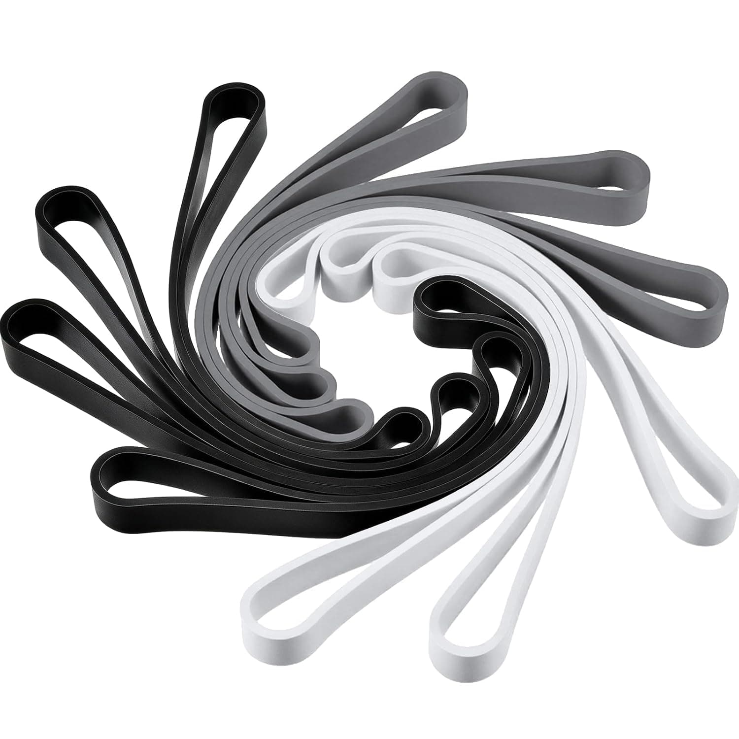 10-Pack Large 7-Inch Silicone Rubber Bands – Heavy Duty Elastic Rubber Wrapping Bands for Office, Notebook, Outdoor Gear, Gift Packing, Gifts Packing, Durable Non-Slip Stretch Bands for Versatile Use