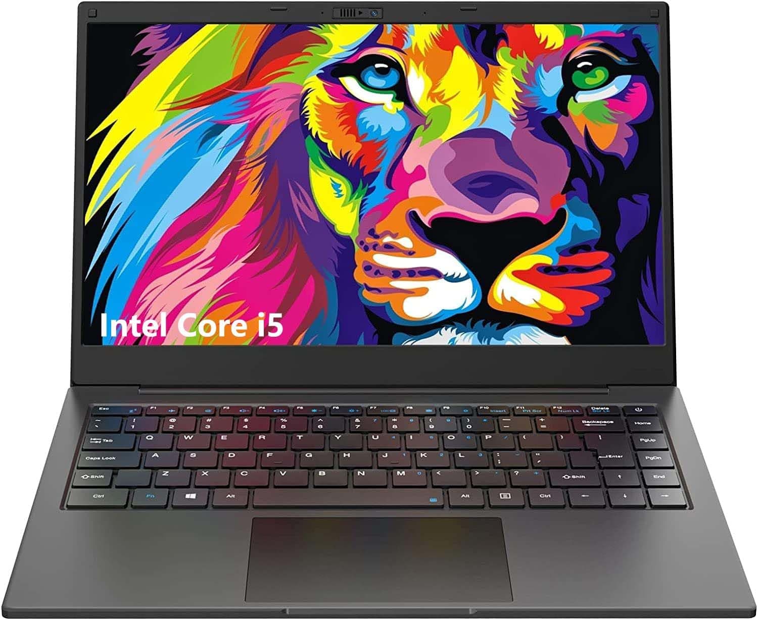 AWOW 14.0" FHD Laptop Computer Intel Core i5 Processor (up to 4.1 GHz) 8GB DDR4 RAM 256GB SSD Windows 10 Home Ultra Slim, Notebook Computer with Lens Anti-Peep Design, Webcam, WiFi, and Bluetooth 5.1