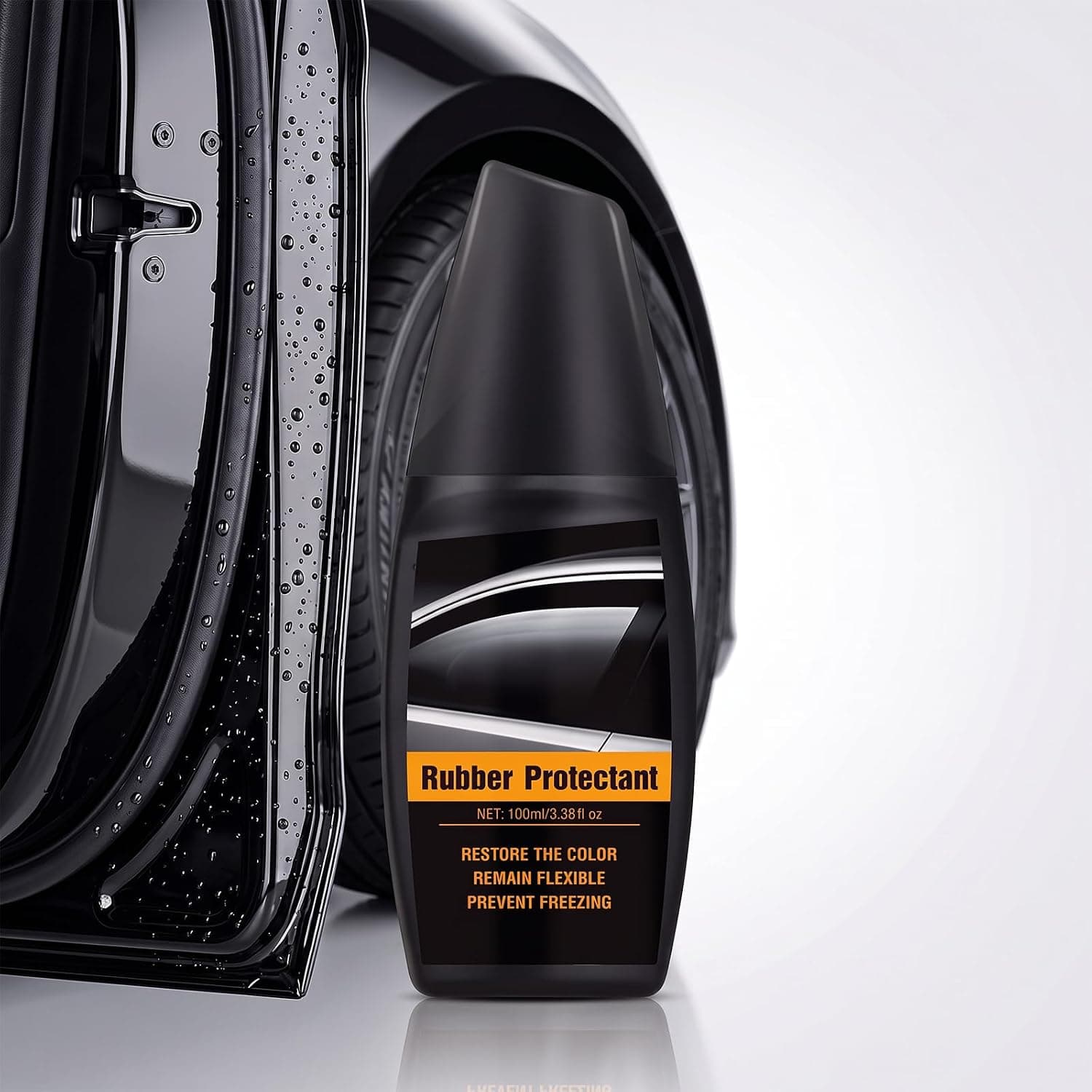 Automotive Rubber Protectant for Seals, Gaskets & Trim, UV & Weather Protection, Restores Original Color, Dust and Dirt Repellant, Maintains Flexibility, Reduces Winter Ice Adhesion, Matte Finish