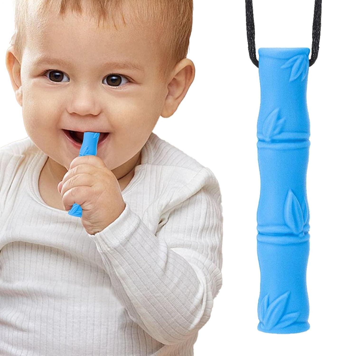 Chewing Necklace For Kids Sensory Portable Food-Grade Silicone Chew | Travel Toys, Pacifiers, Teethers For Thanksgiving