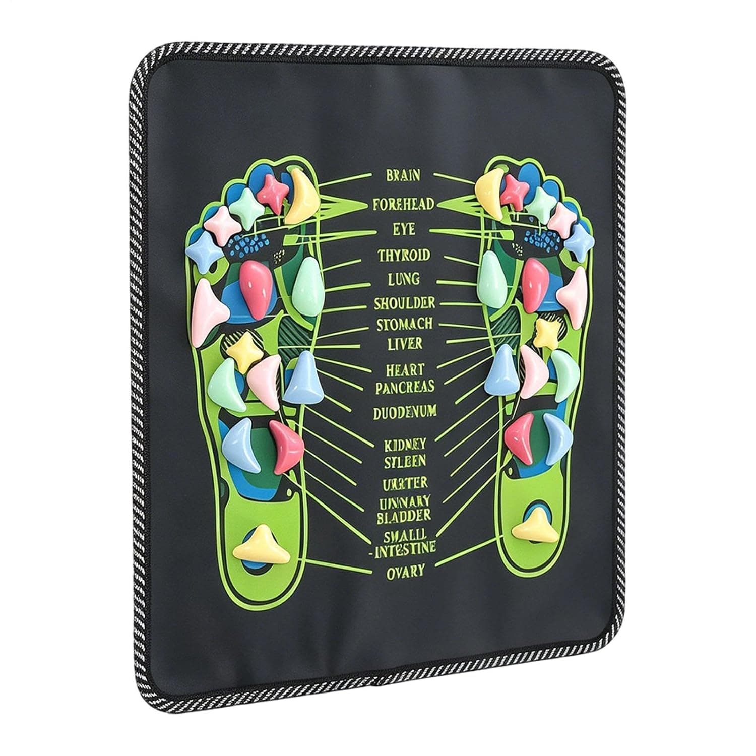 Feet Massage Point Pad Relaxation Non Slip Equipment | Feet Massage Walking Standing Mat for Elderly Women Men Adults Long Sitting People Living Room Bedroom Bathroom