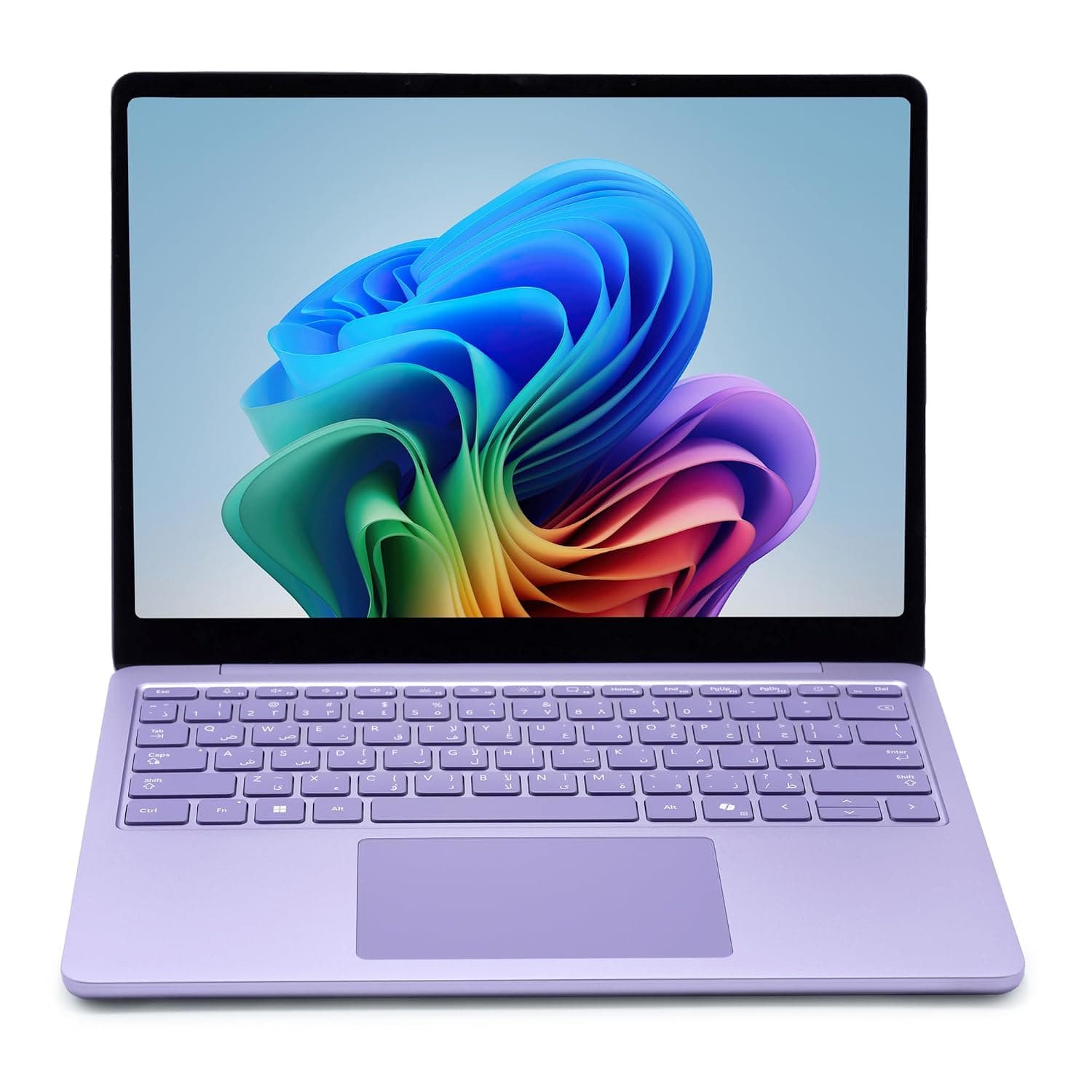 Microsoft Surface Laptop 13" (Latest Version) | 8 Core | Copilot+PC | Snapdragon X Plus |16GB RAM | 512GB SSD | Violet | KSA Version | English/Arabic Keyboard