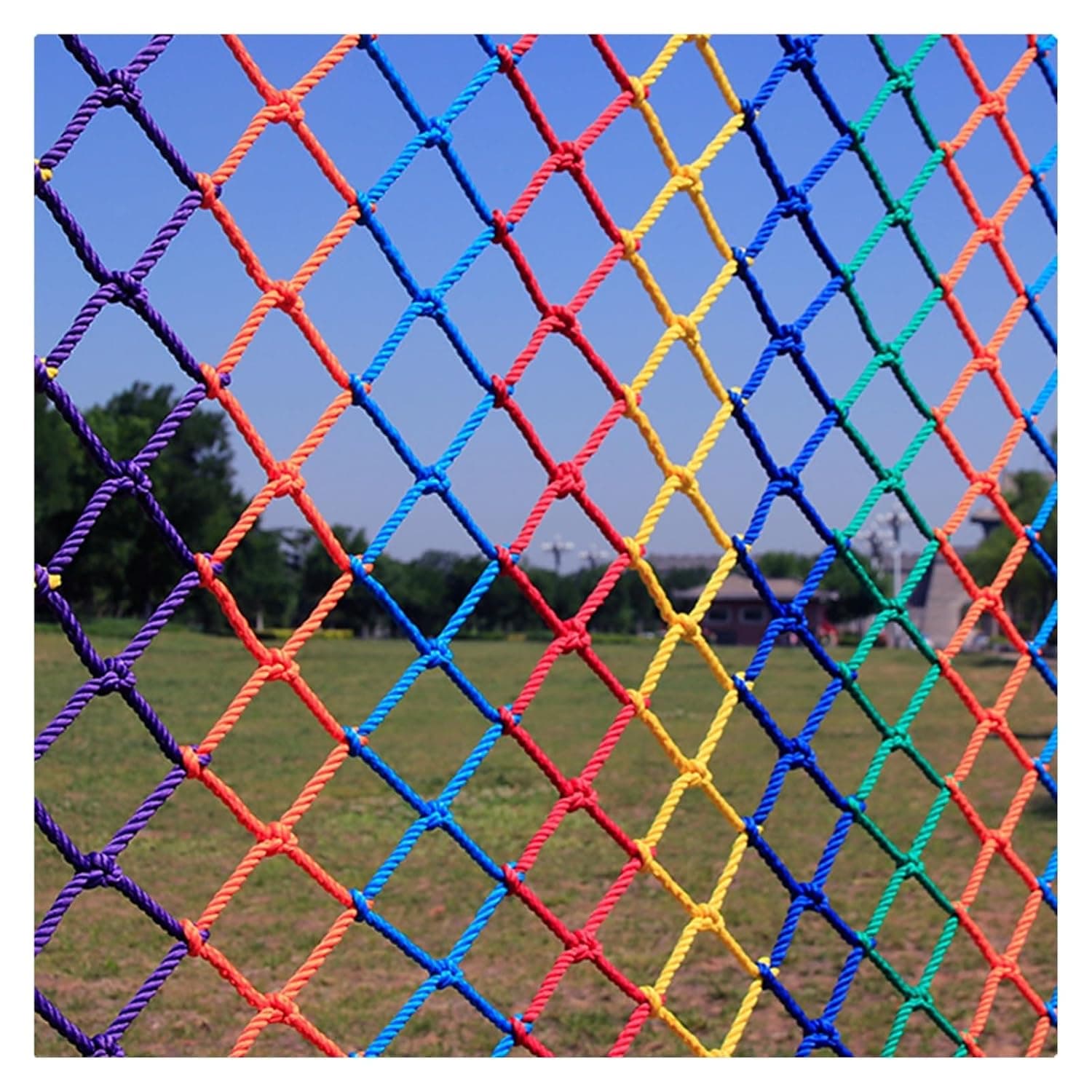 Kids Safety Net for Balconies, Tear-Resistant Garden & Playground Netting, Child Safety Net (3x6m/9.84x19.68ft) - Outdoor Protection for Children