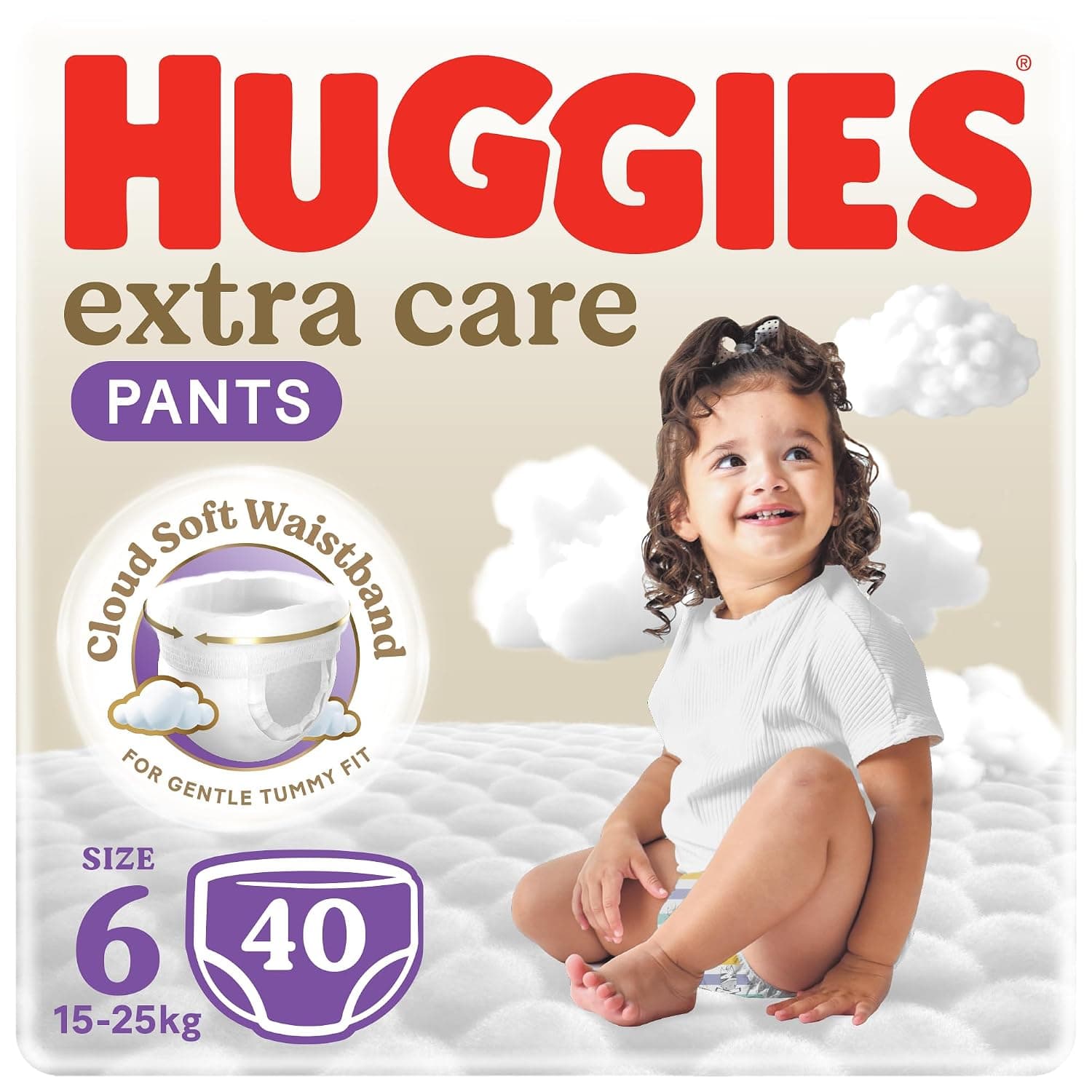 Huggies Extra Care Culotte Size 6 (15-25 KG) 40 Pants