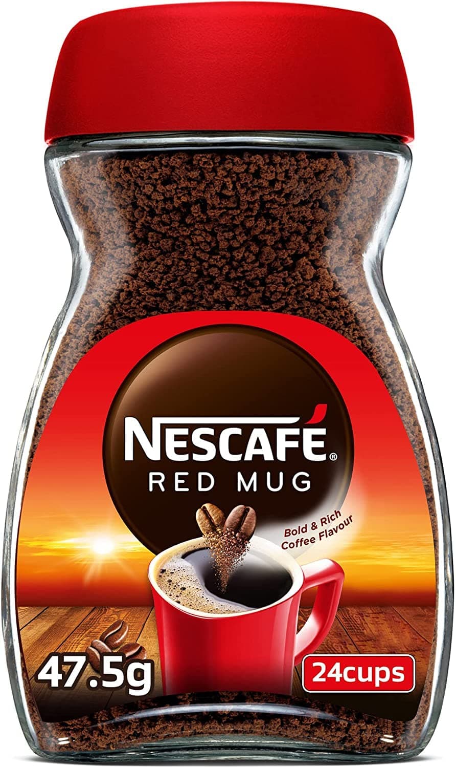 Nescafe Red Mug Instant Coffee Jar 47.5g