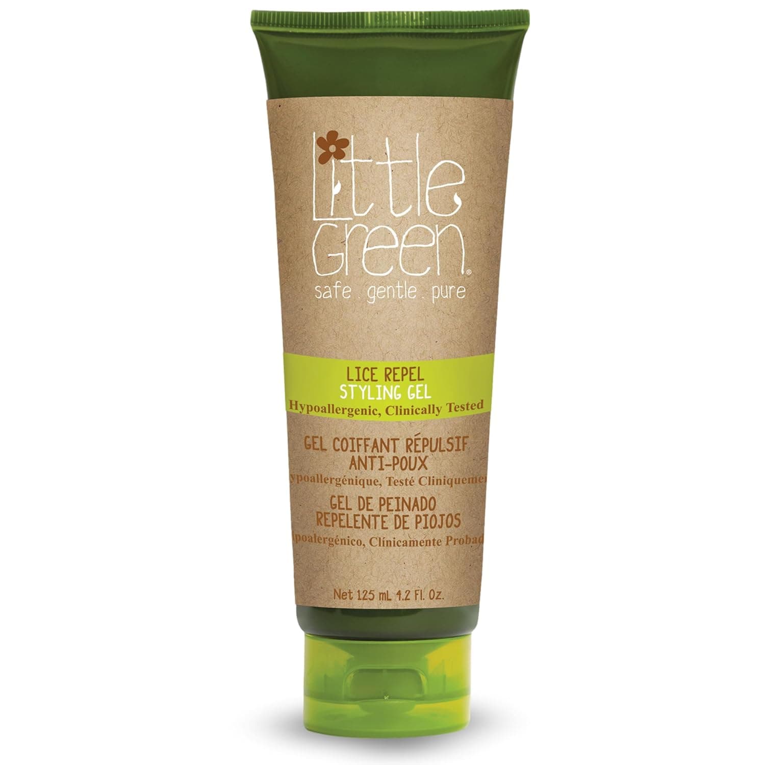 Little Green Kids Lice Guard Gel | Lice Gel for Kids with Tea Tree Oil, Rosemary & Peppermint