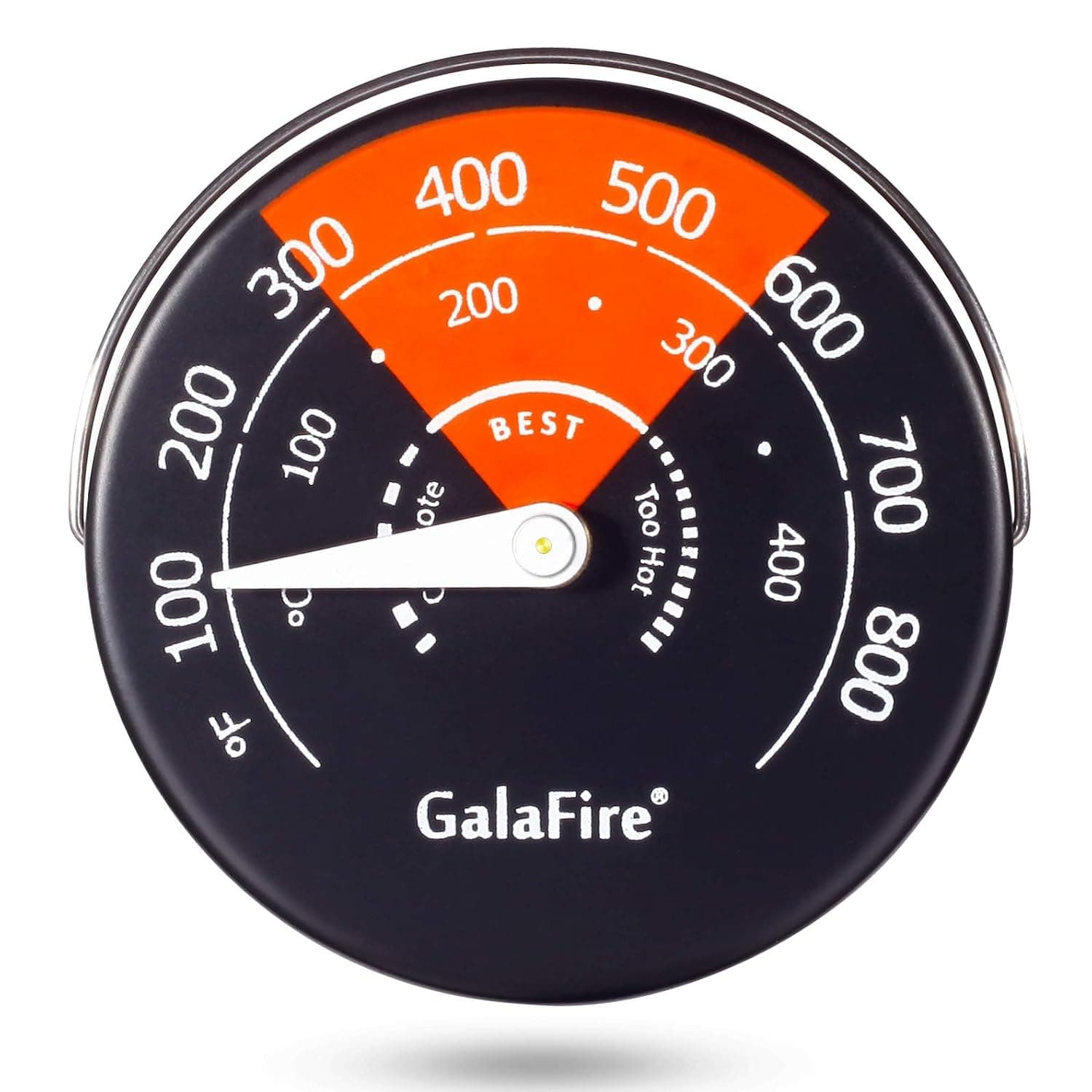 Magnetic Stove Thermometer Oven Temperature Meter for Wood Burning Stoves Gas Stoves Pellet Stove Stoves Avoid Stove Fan Damaged by Overheat