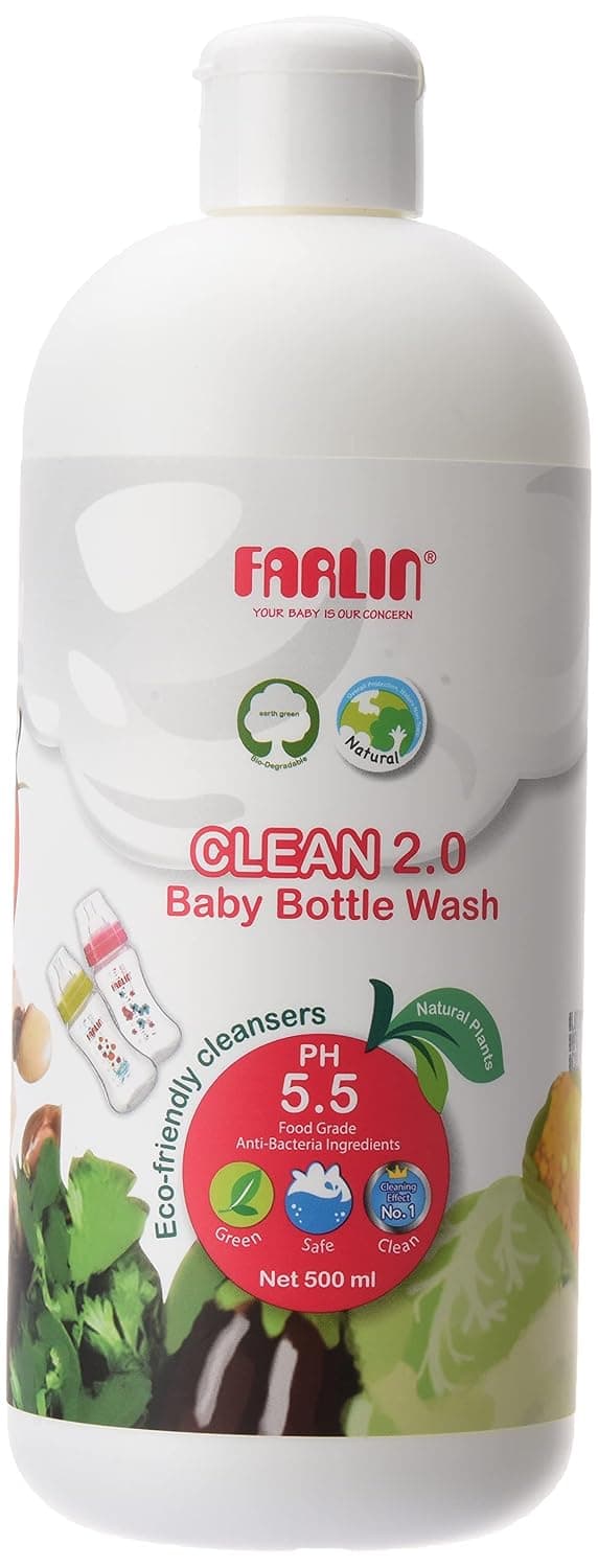 Farlin Baby Bottle Wash 500Ml, Piece Of 1