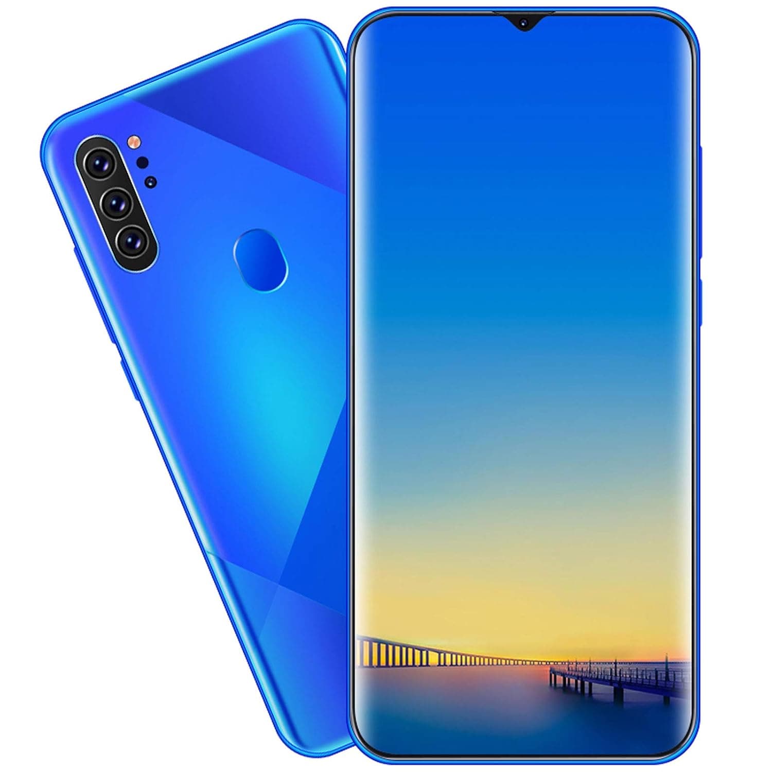 Cell Phones,Smartphone,M80 Mobile Phone,Unlocked Fingerprint,6.7inch Full Display,13MP+14MP Camera,SIM Card,64G,128G.