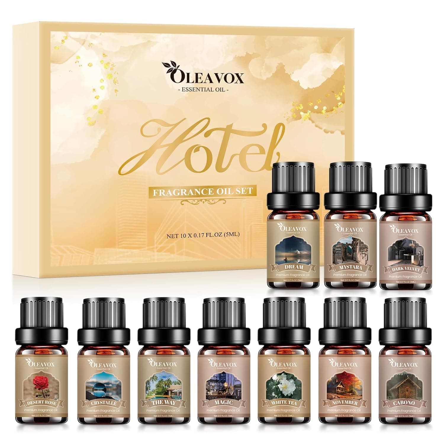 Hotel Fragrance Oil Set