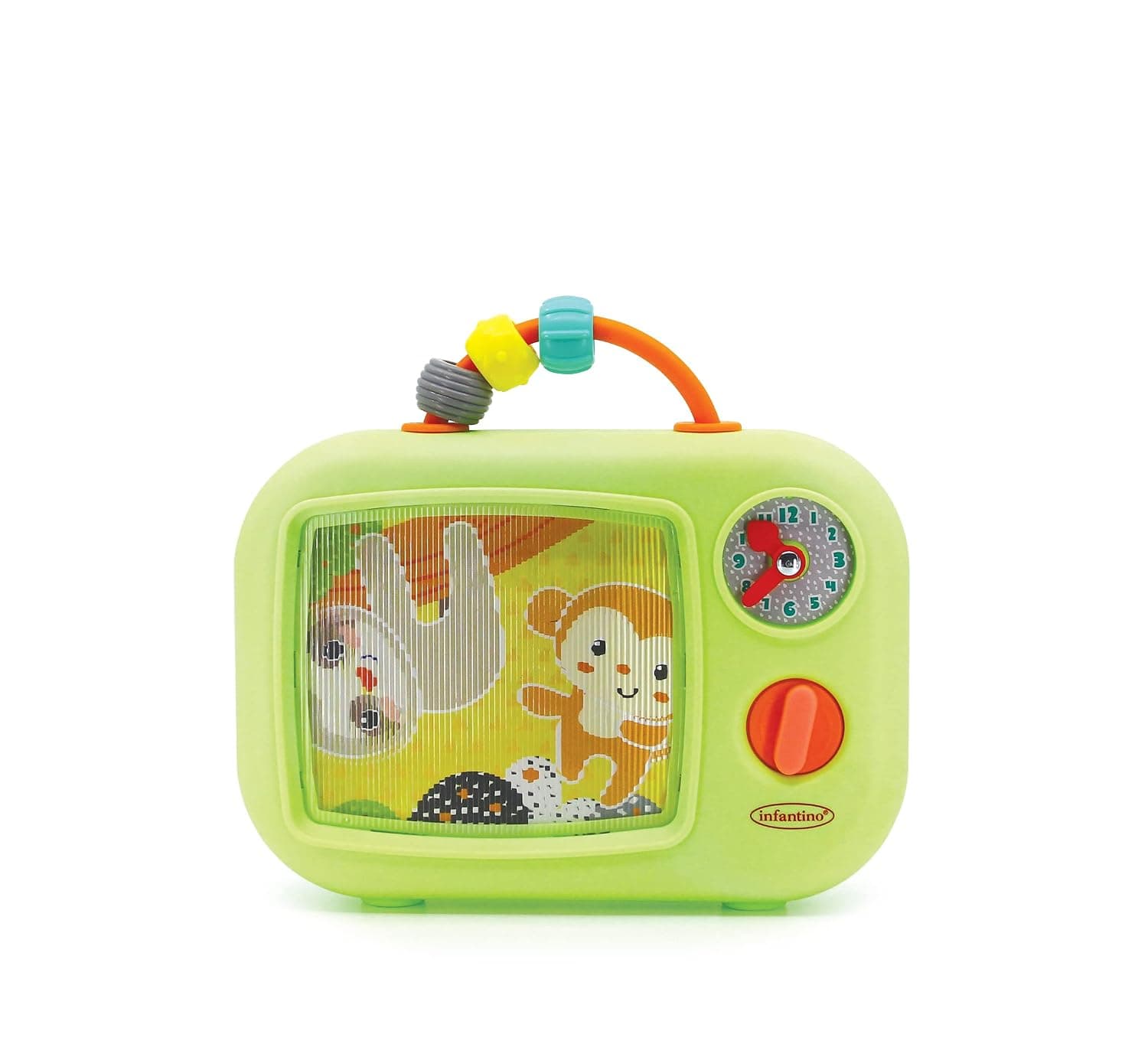Infantino Musical TV Toddler Activity Toy for 9 Months Kids, Multicolor