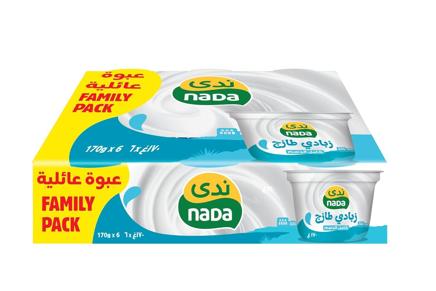 Nada Yoghurt 6 x 170 g