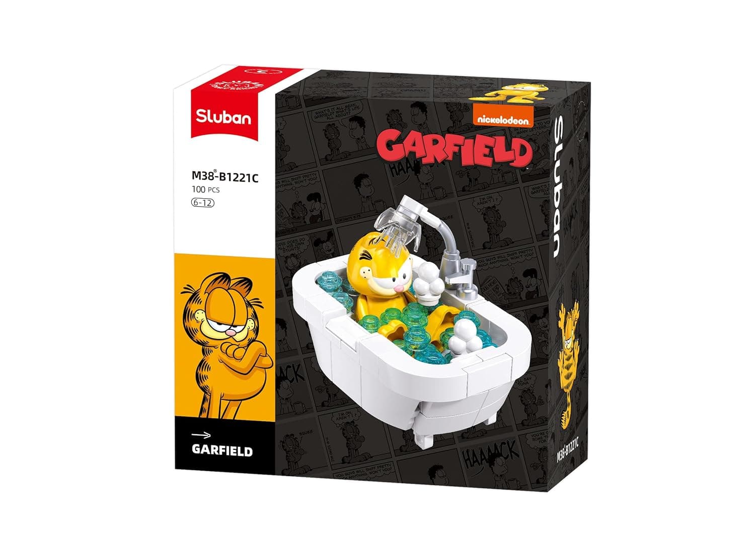 Sluban Garfield M38-B1221C 100-Piece Construction Game for Ages 6 to 12 Years